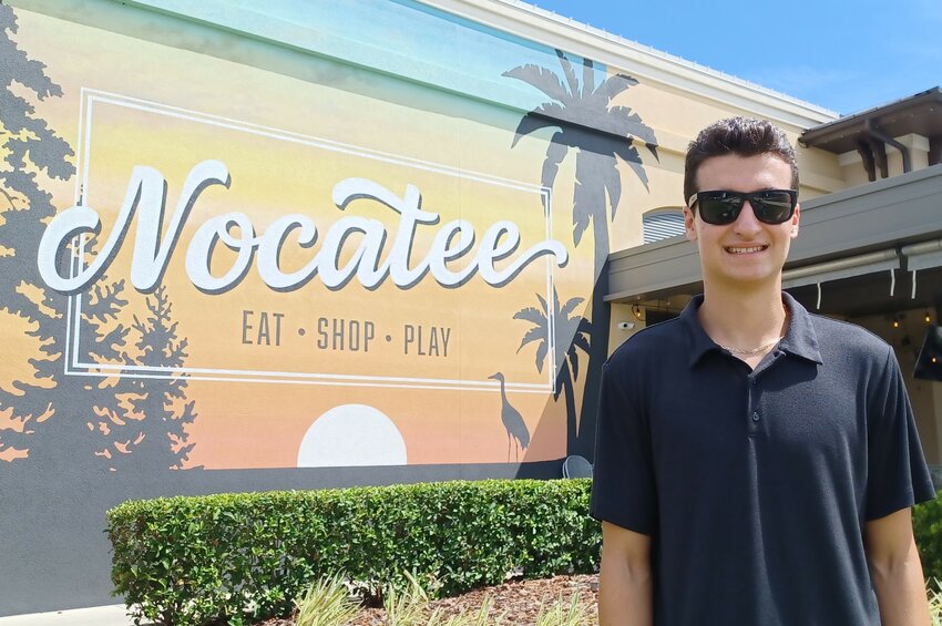 Zacky Horwitz has created an app that connects residents of Nocatee with businesses there.