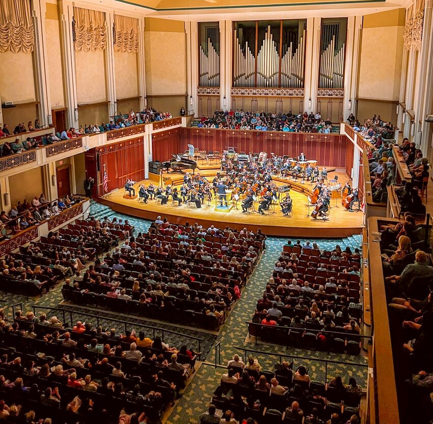 The Jacksonville Symphony will present free concerts on Sept. 15 and 16 in Jacoby Symphony Hall.