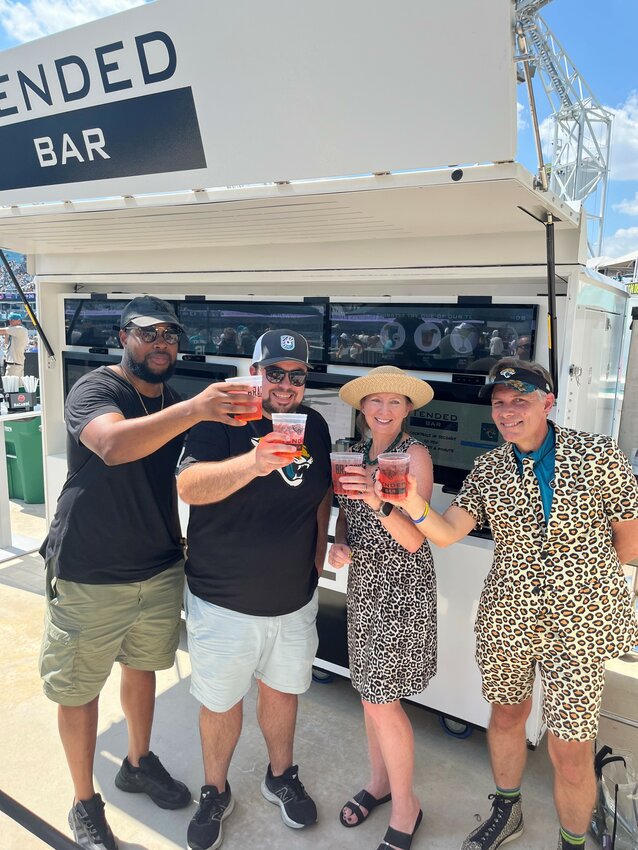 TendedBar&rsquo;s &ldquo;Pink Drink&rdquo; was a hit at its recent debut at EverBank Stadium. It also raised money for the DONNA Foundation.