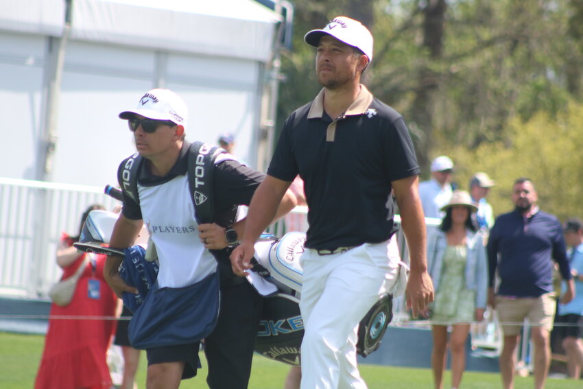 Xander Schauffele is playing confident heading into the final round after shooting 65 in the third round and claiming sole possession of the lead at 17-under.