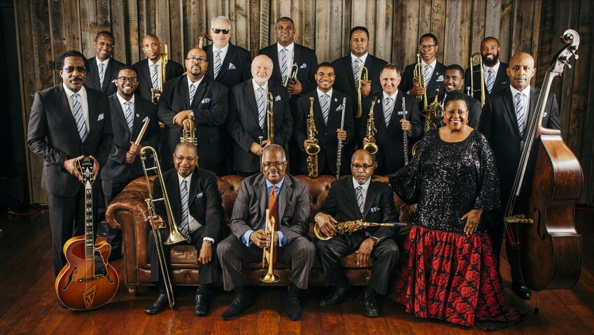 The Legendary Count Basie Orchestra with vocalist Carmen Bradford.