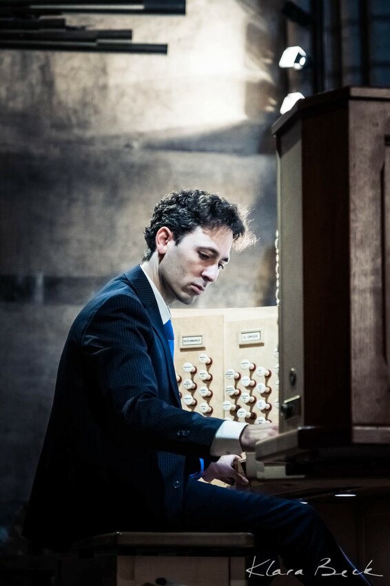 Vincent Dubois, organist at Notre-Dame Cathedral in Paris