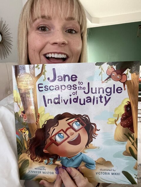Jennifer Nestor of St. Augustine recently wrote her first children&rsquo;s book &quot;Jane Escapes to the Jungle of Individuality.&quot;