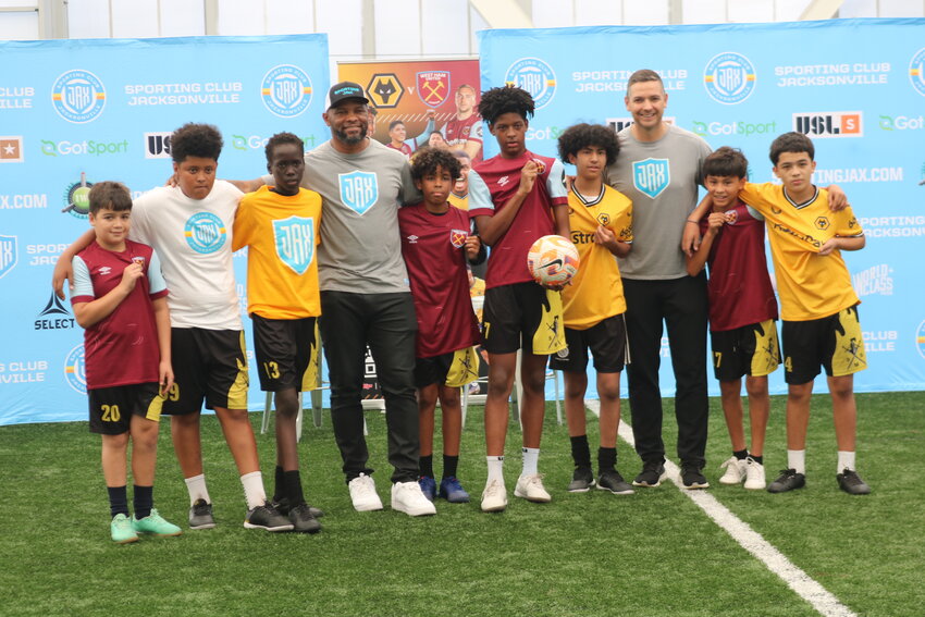 Sporting JAX and All Nations Soccer teamed up to announce that a soccer clinic will be held prior to the Stateside Cup matchup between Wolves and West Ham United at EverBank Stadium on July 27.