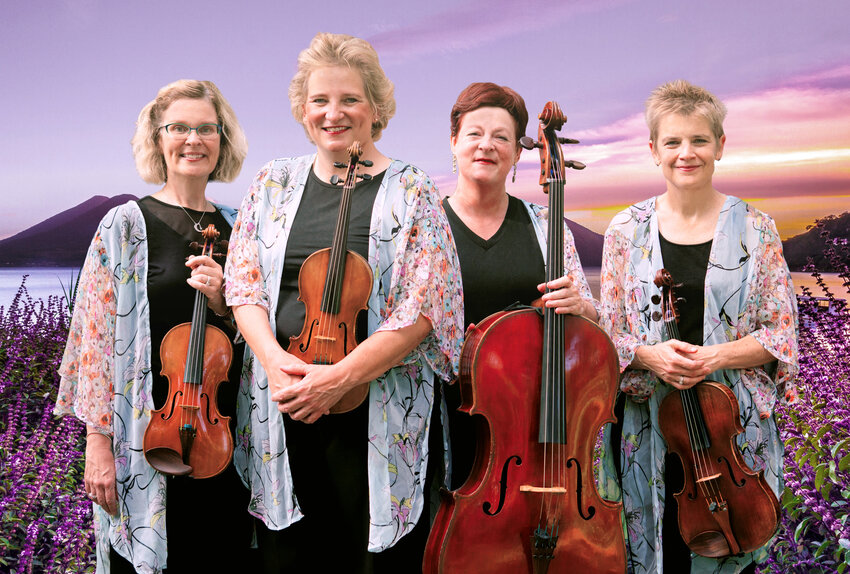 Pictured from left: Ann Hertler, Patrice Evans, Laurie Casseday, Susan Pardue