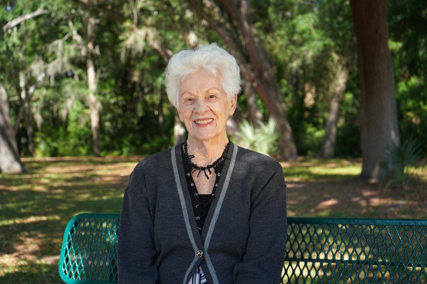 Inez McDonald has found joy in donating to causes that contribute to life in St. Augustine.