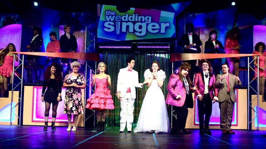 “The Wedding Singer,” opened as the Alhambra Theatre & Dining’s latest show on Oct. 3.