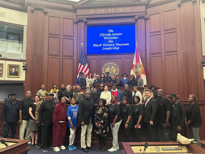 Members of the Black History Museum leadership visit Tallahassee.