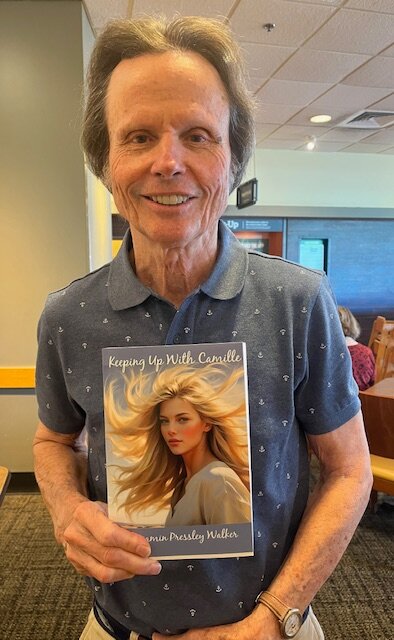 Author Benjamin Walker with his latest novel