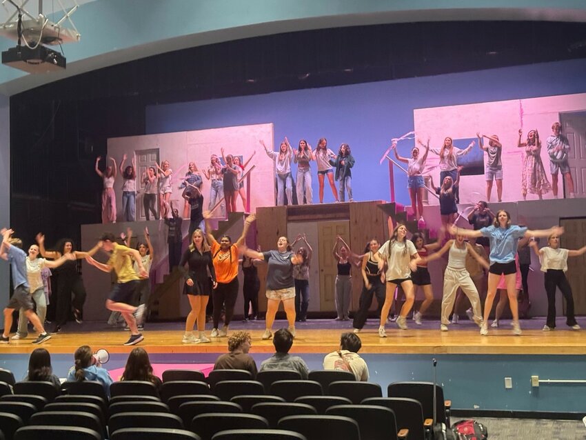 Ponte Vedra High School students perform &ldquo;Legally Blonde: The Musical.&rdquo;