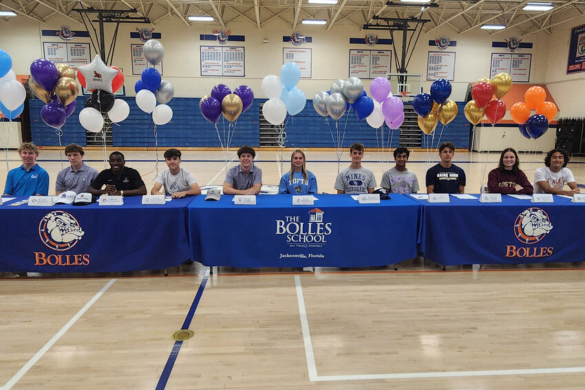 The recent Bolles College Athletic Commitment Ceremony