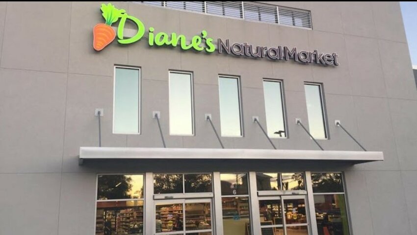 Diane’s Natural Market sits on S Ponce De Leon Blvd