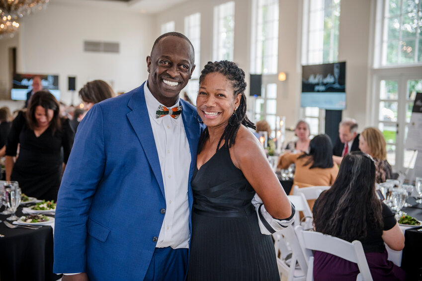 Florida Blue Market President Darnell Smith, Celestine Smith