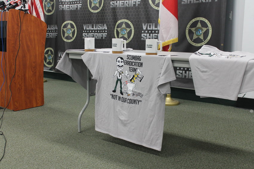 The Volusia Sheriff's Office's new merchandise line will help fund anti-hate education.