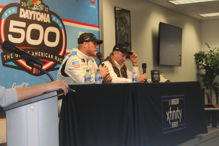 Driver Austin Hill and car owner Richard Childress have won two of the last three Xfinity Series races at Daytona.