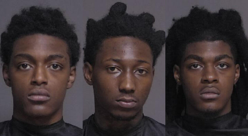 L-R: Kameron White, Baqer Peake, and Kameron White. | Flagler County Sheriff's Office