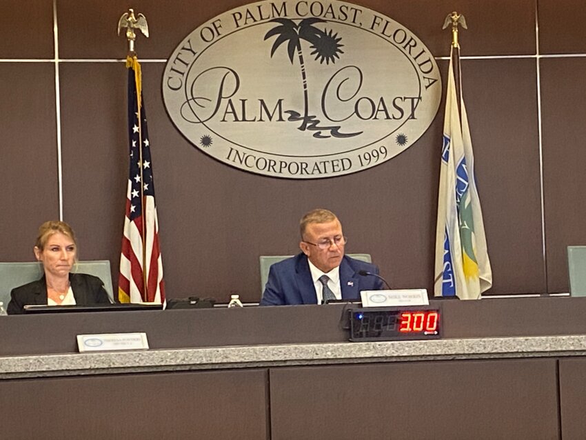 L-R: Vice Mayor Theresa Carli Pontieri and Mayor Mike Norris.