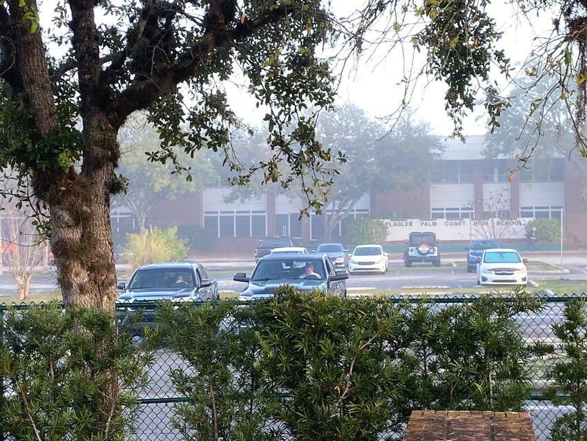 Flagler Palm Coast High School, one of the two affected campuses.