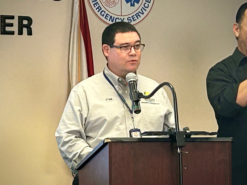 Flagler County Emergency Management Director Jonathan Lord.