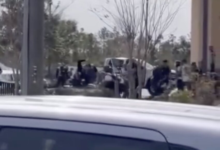 Eyewitness video of the incident showed beatings and gunshots in the middle of the day at a RaceTrac gas station.