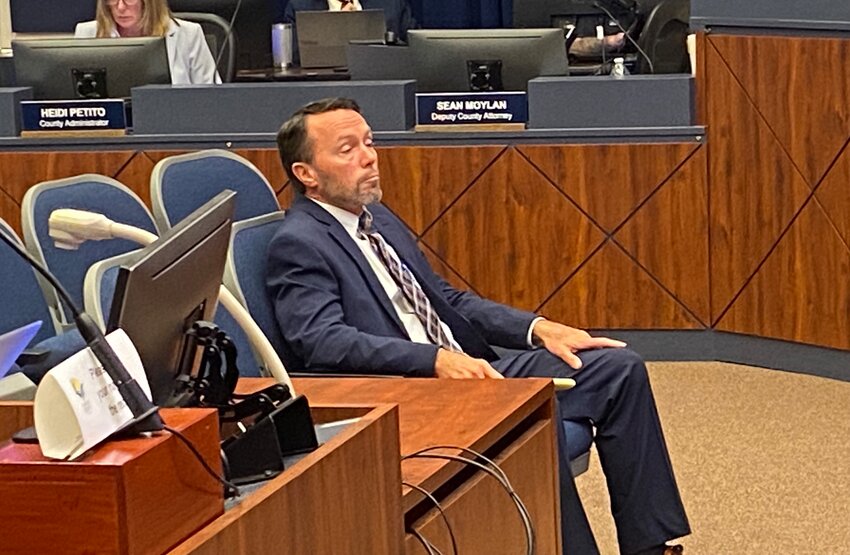 Deputy County Attorney Sean Moylan.