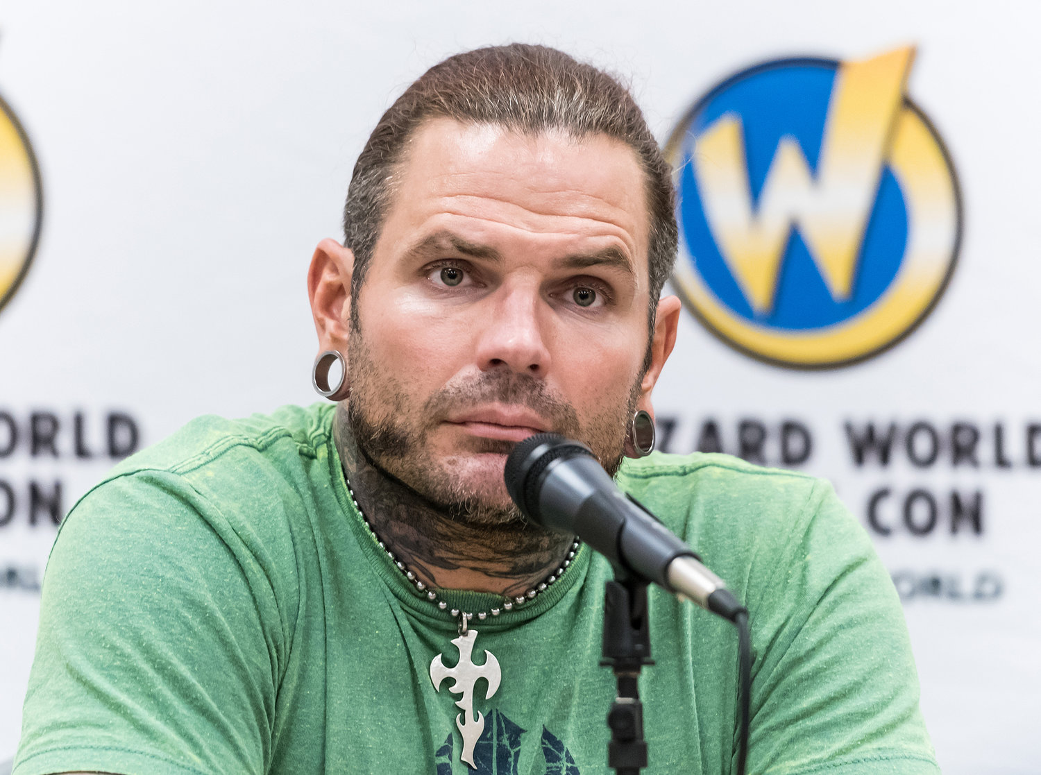 Hardy has been a high-profile wrestling star for years.