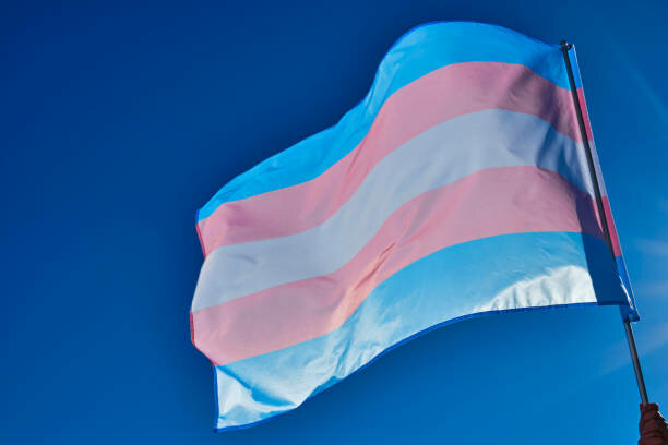 The transgender flag has recently taken a more prominent role in LGBTQ+ media.