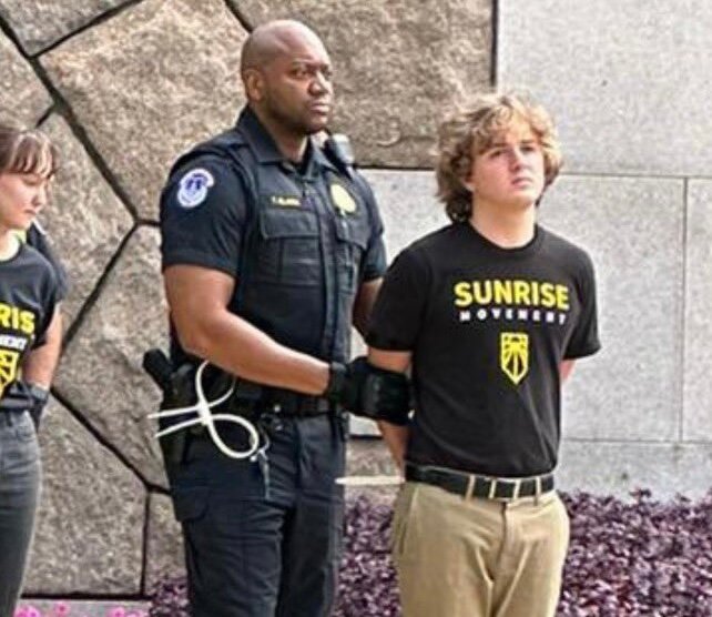 Palm Coast's Cameron Driggers Arrested Protesting at Speaker McCarthy's Office