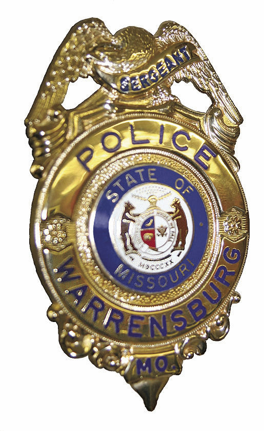 Warrensburg Police Department Badge
