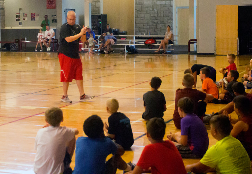 Central Missouri men&rsquo;s basketball assistant coach Chris Richardson reviews what campers learned at the 2018 Mule Ball Camp.