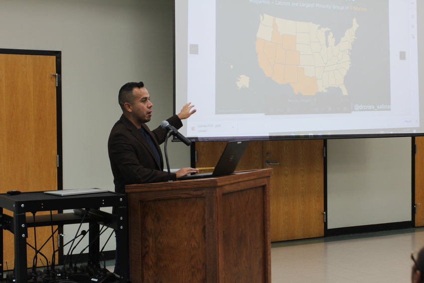 Cristobal Salinas Jr. presents &ldquo;Being Latino/a/x: Culture and Community in the Midwest&rdquo; on Monday, Sept. 19, at the Warrensburg Community Center.