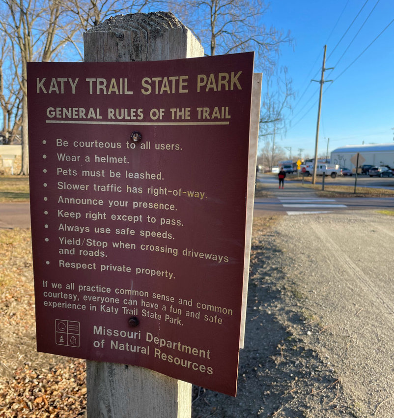 The State of Missouri now bans sleeping, even napping, on any state property. A nap on the Katy Trail is now a Class C misdemeanor and could result in a fine. Federal housing funds could be withheld from cities allowing camping on state land.   Photo by Chris Howell | Democrat
