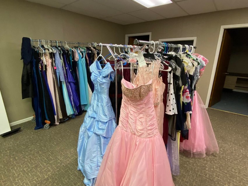 Warrensburg Main Street&rsquo;s Prom Closet is seen in 2022. The nonprofit will host the second annual dress-shopping event later this month.