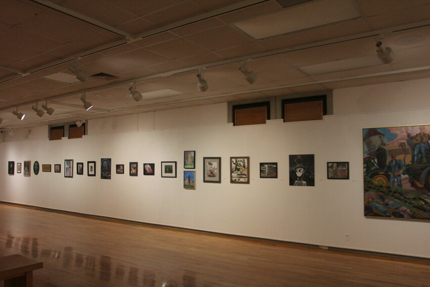 Pictured are just some of the works featured in the Mid-Missouri Artists Summer Exhibition at the University of Central Missouri Gallery of Art and Design. A range of mediums, styles, and techniques are available for viewing.