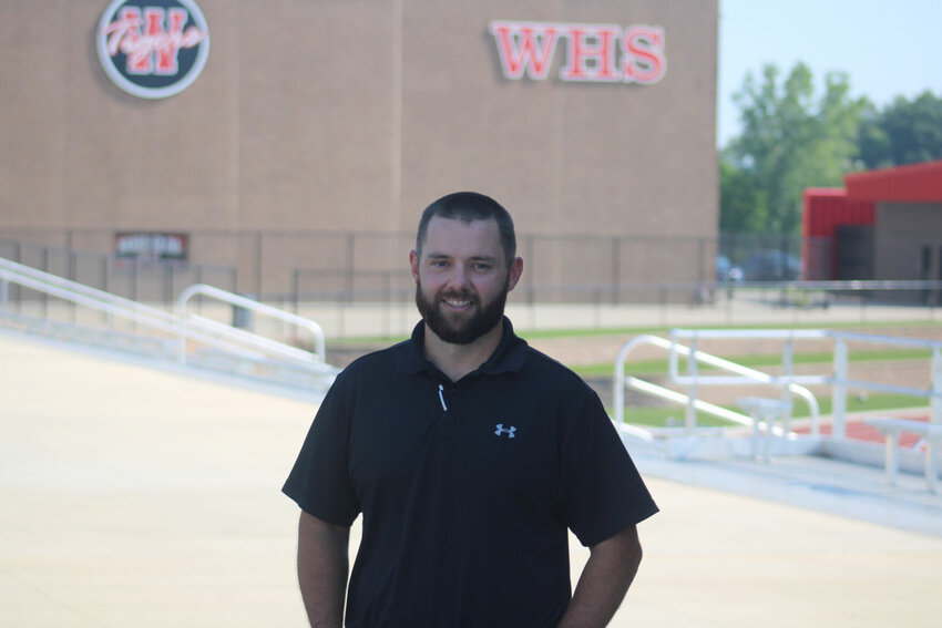 Jake Duvall officially took the post as the Warrensburg R-VI School District Activities Director on July 27. He takes over for Keith Chapman, who retired in June after a 24-year career with the school district.