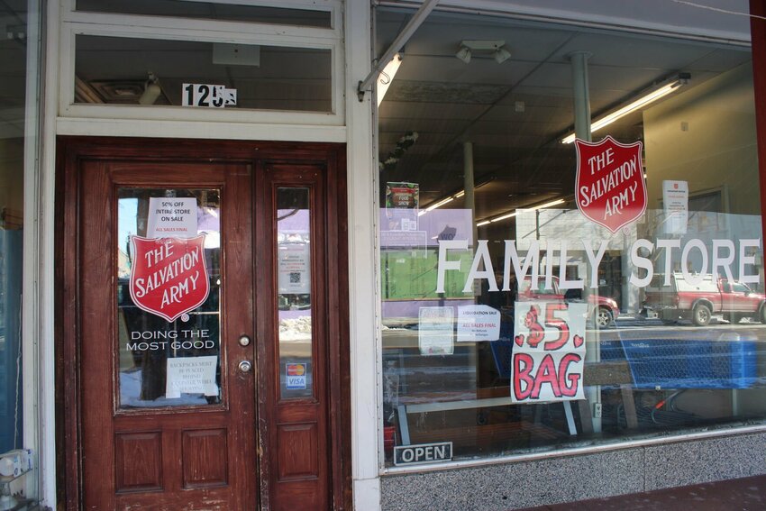 The Salvation Army Thrift Store, 125 N. Holden St. in downtown Warrensburg, is set to close on Jan. 31.&nbsp;