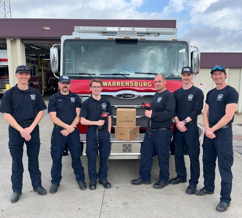 The Warrensburg Fire Department recently received a $9,589 grant from the Firehouse Subs Public Safety Foundation.   Photo courtesy of Warrensburg Fire Department