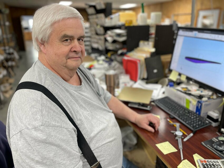 David Aery is the owner of Hook Solutions, 23964 U.S. Highway 65 in Warsaw. Arey has been manufacturing lures on the property since 1987 and sells the across the country, but mostly on the east coast.


Photo by Chris Howell | Sedalia Democrat