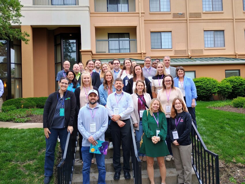 Johnson County Economic Development Corporation Administrative and Communication Specialist Lindsay Keltch was one of 92 economic development professionals to attend the Heartland Economic Development Course April 29 through May 2. Pictured are representatives from Missouri.