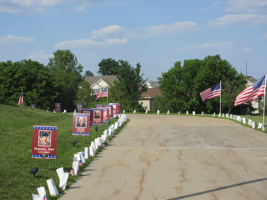 A picture from the 2024 Day of Honor and Remembrance shows the  Luminary Drive.