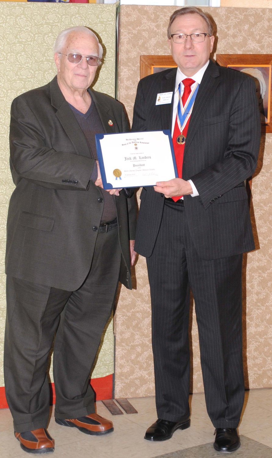 Warrensburg chapter president receives award Star Journal