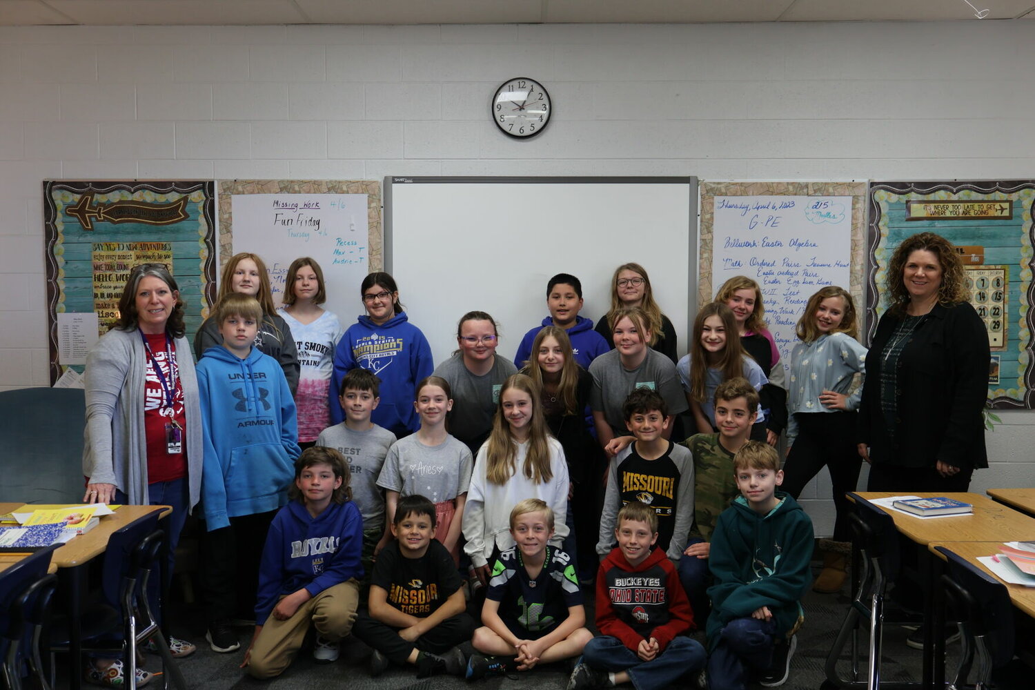 Fifth graders help plan outdoor movie night with Warrensburg Main ...