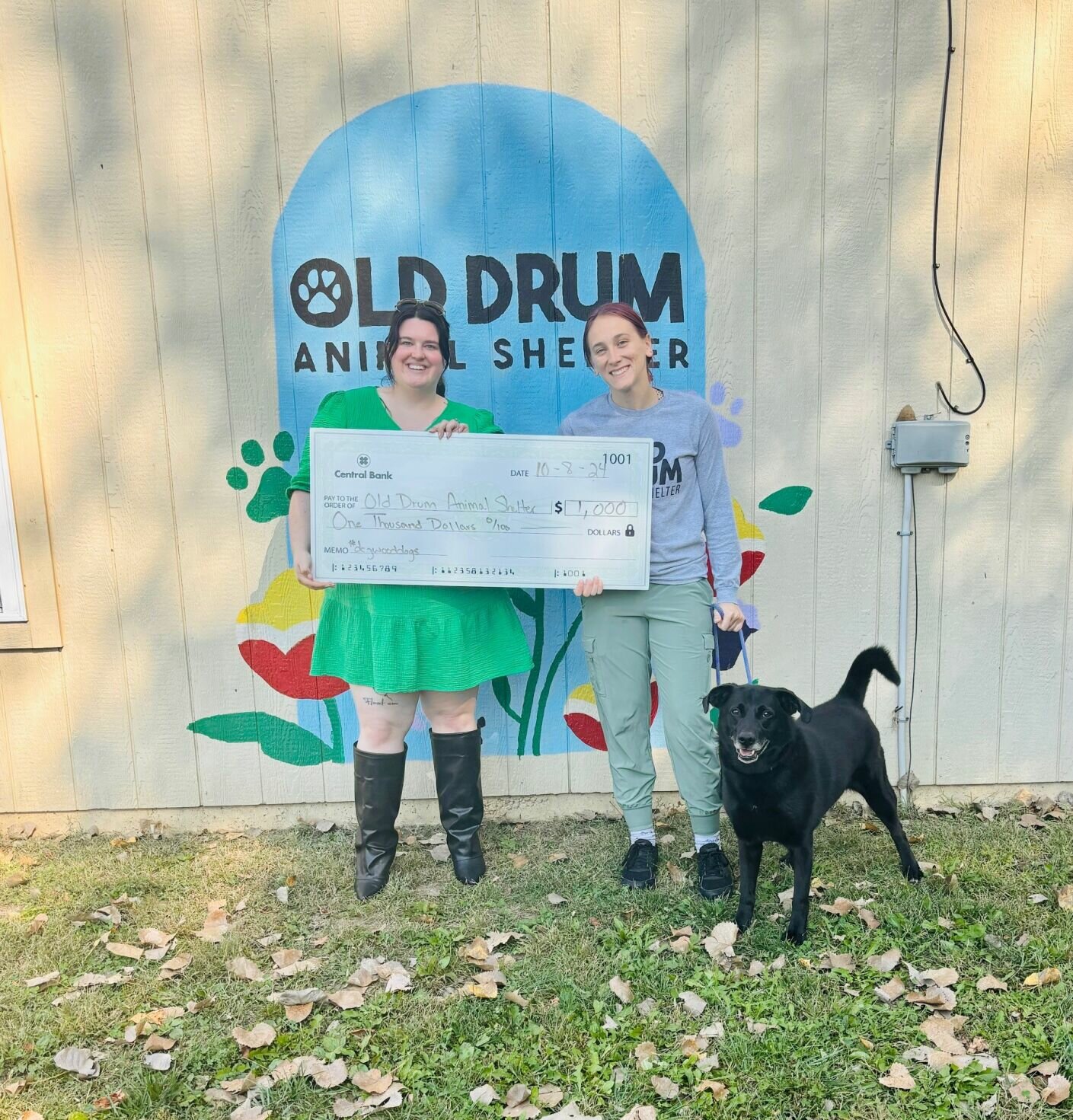 Central Bank donated $1,000 to Old Drum Animal Shelter after their #dogwooddogs social media campaign on Facebook and Instagram. For each person who shared a photo of their dog, tagged Central Bank of Warrensburg and used the hashtag #dogwooddogs, Central Bank would donate $5 towards their $1,000 goal. Central Bank said it loves giving back to local organizations, especially in fun ways involving the community.