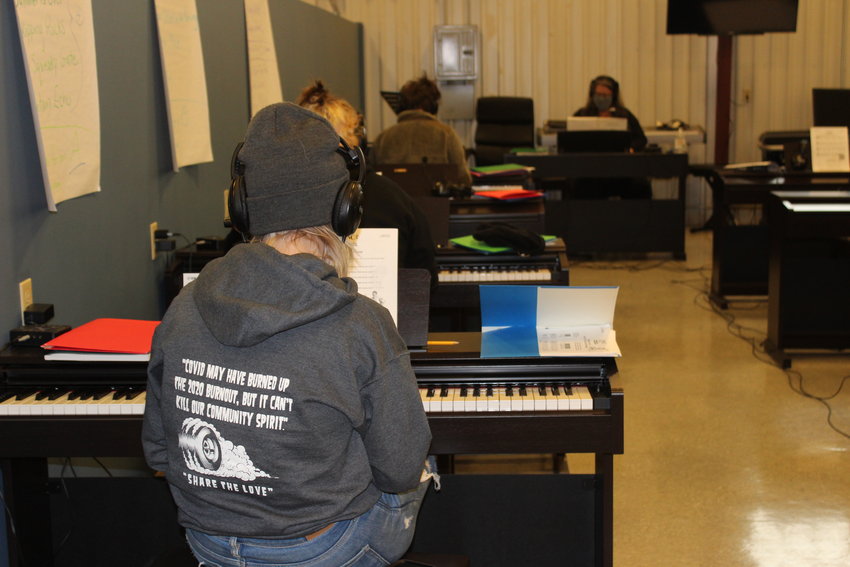 Vermilion Country School in Tower is already connected to high-speed fiberoptic broadband. Students are now using the new digital piano lab purchased with a grant made possible by the Blandin Foundation and the LTE Broadband Group.