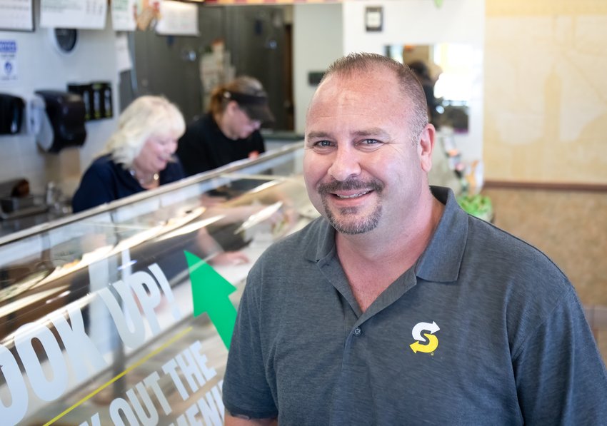 Chris Verhel is the new owner of the Subway in Cook, completing the purchase last week just in time to roll out the chain's new menu.
