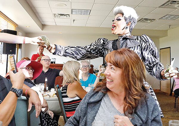 The packed house at last year&rsquo;s drag show at the   Grand Ely Lodge enjoyed a highly-  entertaining event.