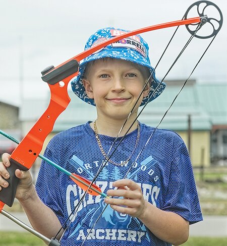 Fifth-grader Clark Danielson capped a stellar year by qualifying for and competing in two events at the NASP Western Nationals meet in Sandy, Utah.