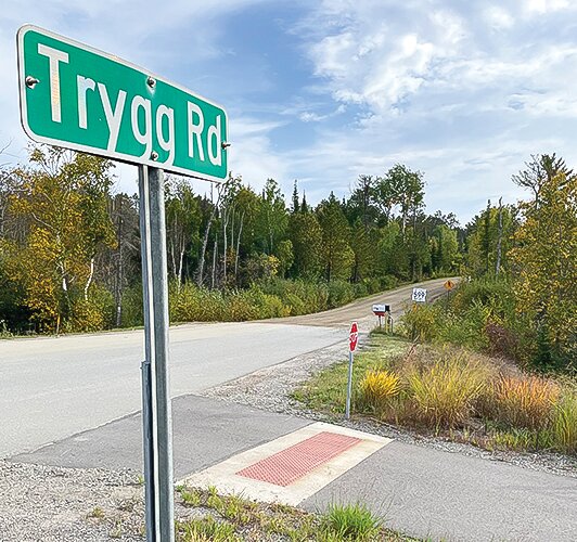 Residents along Trygg Rd. in Eagles Nest Township have   experienced dozens of flat tires as a result of sharp gravel recently added there.