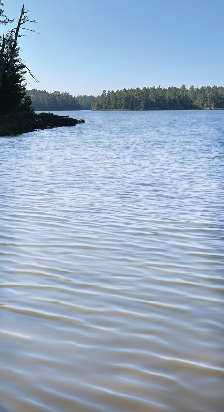 A Quetico lake visited by Frank Davis and Kristin Foster.
