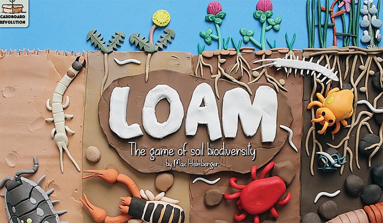 Loam is a new game created by Max Helmberger to introduce players to the world of soil ecology.
